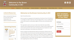 Desktop Screenshot of brownindc.org